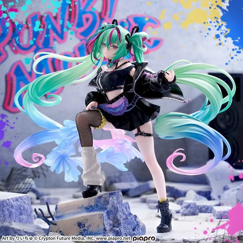 Character Vocal Series 01: Hatsune Miku FIGURIZMa PVC Statue Hatsune Miku Punk! 23 cm
